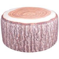 Esschert Design Ogrodowy nadmuchiwany puf, pień drzewa, BK014