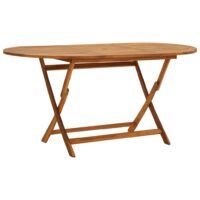 Stół ogrodowy, 160x85x75 cm, lite drewno akacjowe