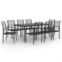 9-cz. zestaw mebli jadalnianych do ogrodu