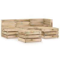 5-cz. zestaw wypoczynkowy do ogrodu, impregnowana sosna