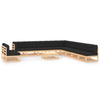 12-cz. zestaw wypoczynkowy do ogrodu, antracytowe poduszki